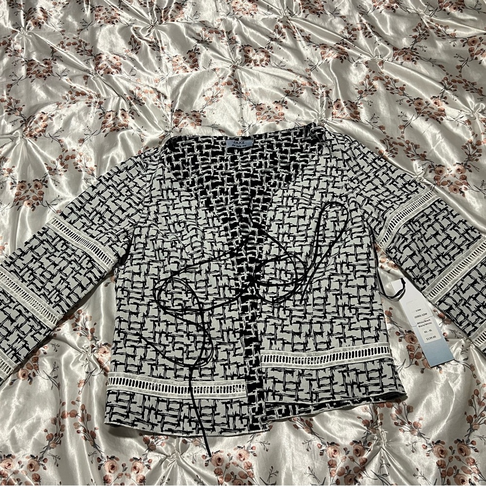 J.A.K.E Black and White Fabric